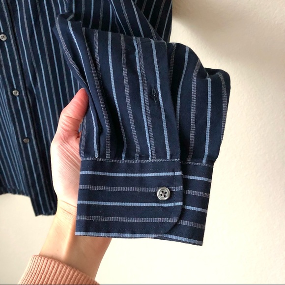 CLOSEOUT \Beverly Hills Polo Club\• Men’s Striped Dress Shirt - Picture 7 of 15